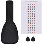 Set de ukelele soprano con funda para niños azul bebé 21" de vidaXL, Instrumentos de cuerda - Ref: Foro24-70149, Precio: 32,4...