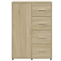 Aparadores 2 uds madera de ingeniería roble Sonoma 60x31x84 cm de vidaXL, Aparadores - Ref: Foro24-3276590, Precio: 175,99 €,...