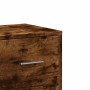 Aparadores 2 uds madera de ingeniería roble ahumado 60x31x84 cm de vidaXL, Aparadores - Ref: Foro24-3276592, Precio: 177,42 €...