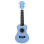 Set de ukelele soprano con funda para niños azul bebé 21" de vidaXL, Instrumentos de cuerda - Ref: Foro24-70149, Precio: 32,4...