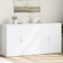 Sideboards 2 Einheiten, weißes Holzwerkstoff, 79 x 38 x 80 cm von vidaXL, Sideboards - Ref: Foro24-3276602, Preis: 198,28 €, ...