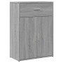 Aparadores 2 uds madera de ingeniería gris Sonoma 60x30x84 cm de vidaXL, Aparadores - Ref: Foro24-3276600, Precio: 148,65 €, ...