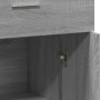 Aparadores 2 uds madera de ingeniería gris Sonoma 60x30x84 cm de vidaXL, Aparadores - Ref: Foro24-3276600, Precio: 148,65 €, ...