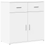 Sideboards 2 units white engineered wood 79x38x80 cm by vidaXL, Sideboards - Ref: Foro24-3276616, Price: 179,99 €, Discount: %