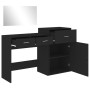 Black Engineered Wood 3-Piece Vanity Set by vidaXL, Bedroom furniture sets - Ref: Foro24-3276519, Price: 173,74 €, Discount: %