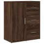 Engineered wood sideboard 2 pcs oak brown 60x31x70 cm by vidaXL, Sideboards - Ref: Foro24-3276559, Price: 155,35 €, Discount: %