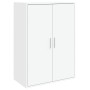 Aparadores 2 unidades madera de ingeniería blanco 60x31x84 cm de vidaXL, Aparadores - Ref: Foro24-3276567, Precio: 142,24 €, ...