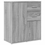 Aparador de madera de ingeniería 2 uds gris Sonoma 60x31x70 cm de vidaXL, Aparadores - Ref: Foro24-3276565, Precio: 153,11 €,...