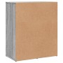 Aparador de madera de ingeniería 2 uds gris Sonoma 60x31x70 cm de vidaXL, Aparadores - Ref: Foro24-3276565, Precio: 153,11 €,...