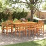 Garden chairs 8 pcs solid acacia wood 59x55x85 cm by vidaXL, Garden chairs - Ref: Foro24-3217204, Price: 502,99 €, Discount: %