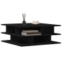 Black engineered wood coffee table 70x70x29 cm by vidaXL, Coffee table - Ref: Foro24-840745, Price: 71,64 €, Discount: %