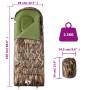 Adult Camping Sleeping Bag 3-4 Seasons by vidaXL, Sleeping bag - Ref: Foro24-94441, Price: 46,56 €, Discount: %