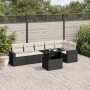 7-piece garden sofa set with black synthetic rattan cushions by vidaXL, Garden sets - Ref: Foro24-3267286, Price: 531,50 €, D...