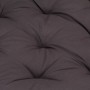 Anthracite gray cotton pallet cushion 120x40x7 cm by vidaXL, Cushions for chairs and sofas - Ref: Foro24-48675, Price: 47,75 ...