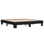 Estructura de cama madera de ingeniería y metal negro 160x200cm de vidaXL, Camas y somieres - Ref: Foro24-3280227, Precio: 13...