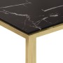 Golden stainless steel and tempered glass coffee table by vidaXL, Coffee table - Ref: Foro24-349956, Price: 218,14 €, Discoun...