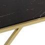 Golden stainless steel and tempered glass coffee table by vidaXL, Coffee table - Ref: Foro24-349956, Price: 218,14 €, Discoun...