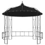 Cenador redondo gris antracita 300x290 cm de vidaXL, Carpas y cenadores - Ref: Foro24-310031, Precio: 249,19 €, Descuento: %