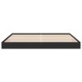 Estructura de cama madera de ingeniería negra 200x200 cm de vidaXL, Camas y somieres - Ref: Foro24-841994, Precio: 92,27 €, D...