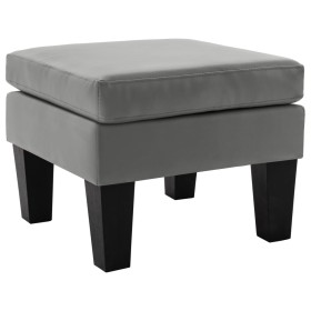 Gray synthetic leather footrest by vidaXL, Ottomans - Ref: Foro24-288777, Price: 77,99 €, Discount: %