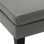 Gray synthetic leather footrest by vidaXL, Ottomans - Ref: Foro24-288777, Price: 77,99 €, Discount: %