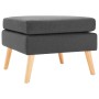 Dark gray fabric stool by vidaXL, Ottomans - Ref: Foro24-288734, Price: 84,63 €, Discount: %