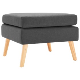 Dark gray fabric stool by vidaXL, Ottomans - Ref: Foro24-288734, Price: 84,66 €, Discount: %