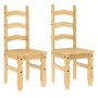 Corona dining chairs 2 pcs solid pine wood 42x47x107 cm by vidaXL, dining chairs - Ref: Foro24-4005723, Price: 142,43 €, Disc...