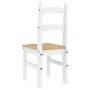 Dining chairs 2 pcs solid white pine wood 40x46x99 cm by vidaXL, dining chairs - Ref: Foro24-4005728, Price: 122,60 €, Discou...