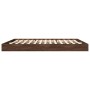 Oak brown engineered wood bed frame 180x200 cm by vidaXL, Beds and slatted bases - Ref: Foro24-842006, Price: 104,60 €, Disco...