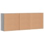 Aparadores 3 uds madera contrachapada gris Sonoma de vidaXL, Aparadores - Ref: Foro24-3276614, Precio: 287,33 €, Descuento: %