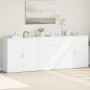 Sideboards 3 Einheiten aus weißem Sperrholz von vidaXL, Sideboards - Ref: Foro24-3276609, Preis: 287,33 €, Rabatt: %