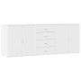 Aparadores 3 uds madera contrachapada blanco de vidaXL, Aparadores - Ref: Foro24-3276609, Precio: 292,77 €, Descuento: %