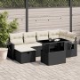 7-piece garden sofa set with black synthetic rattan cushions by vidaXL, Garden sets - Ref: Foro24-3274976, Price: 530,45 €, D...