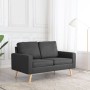 2 seater sofa in dark gray fabric by vidaXL, Sofas - Ref: Foro24-288704, Price: 222,24 €, Discount: %