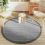 Alfombra de exterior PP gris Ø160 cm de vidaXL, Protectores para exterior - Ref: Foro24-368483, Precio: 28,96 €, Descuento: %