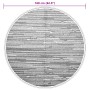 Alfombra de exterior PP gris Ø160 cm de vidaXL, Protectores para exterior - Ref: Foro24-368483, Precio: 28,96 €, Descuento: %