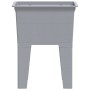 Fregadero de lavadero de resina gris 59x41x75 cm de vidaXL, Fregaderos - Ref: Foro24-4002800, Precio: 123,31 €, Descuento: %