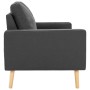 2 seater sofa in dark gray fabric by vidaXL, Sofas - Ref: Foro24-288704, Price: 222,24 €, Discount: %