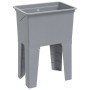 Gray Resin Laundry Sink 59x41x75 cm by vidaXL, Sinks - Ref: Foro24-4002800, Price: 123,31 €, Discount: %