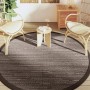 Brown PP outdoor rug Ø200 cm by vidaXL, Outdoor protectors - Ref: Foro24-368488, Price: 40,24 €, Discount: %