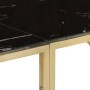 Goldener Konsolentisch aus Edelstahl und gehärtetem Glas von vidaXL, Seitentische - Ref: Foro24-349996, Preis: 191,57 €, Raba...