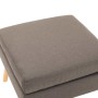 Reposapiés de tela gris taupe de vidaXL, Otomanas - Ref: Foro24-288741, Precio: 90,69 €, Descuento: %