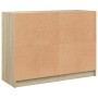 Aparador madera de ingeniería roble Sonoma 102x37x75,5 cm de vidaXL, Aparadores - Ref: Foro24-3295873, Precio: 99,57 €, Descu...