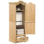 Corona wardrobe solid pine wood 55x52x170 cm by vidaXL, Wardrobes - Ref: Foro24-4002765, Price: 180,94 €, Discount: %