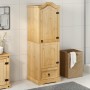 Corona wardrobe solid pine wood 55x52x170 cm by vidaXL, Wardrobes - Ref: Foro24-4002765, Price: 180,94 €, Discount: %