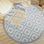 Gray PP outdoor rug Ø160 cm by vidaXL, Outdoor protectors - Ref: Foro24-368559, Price: 28,96 €, Discount: %