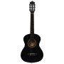 Set de guitarra clásica para principiantes 8 pzas negro 1/2 34" de vidaXL, Guitarras - Ref: Foro24-70127, Precio: 67,45 €, De...