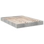 Concrete gray engineered wood bed frame 120x200cm by vidaXL, Beds and slatted bases - Ref: Foro24-842031, Price: 85,95 €, Dis...