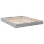 Estructura de cama madera de ingeniería gris Sonoma 150x200 cm de vidaXL, Camas y somieres - Ref: Foro24-842019, Precio: 94,9...